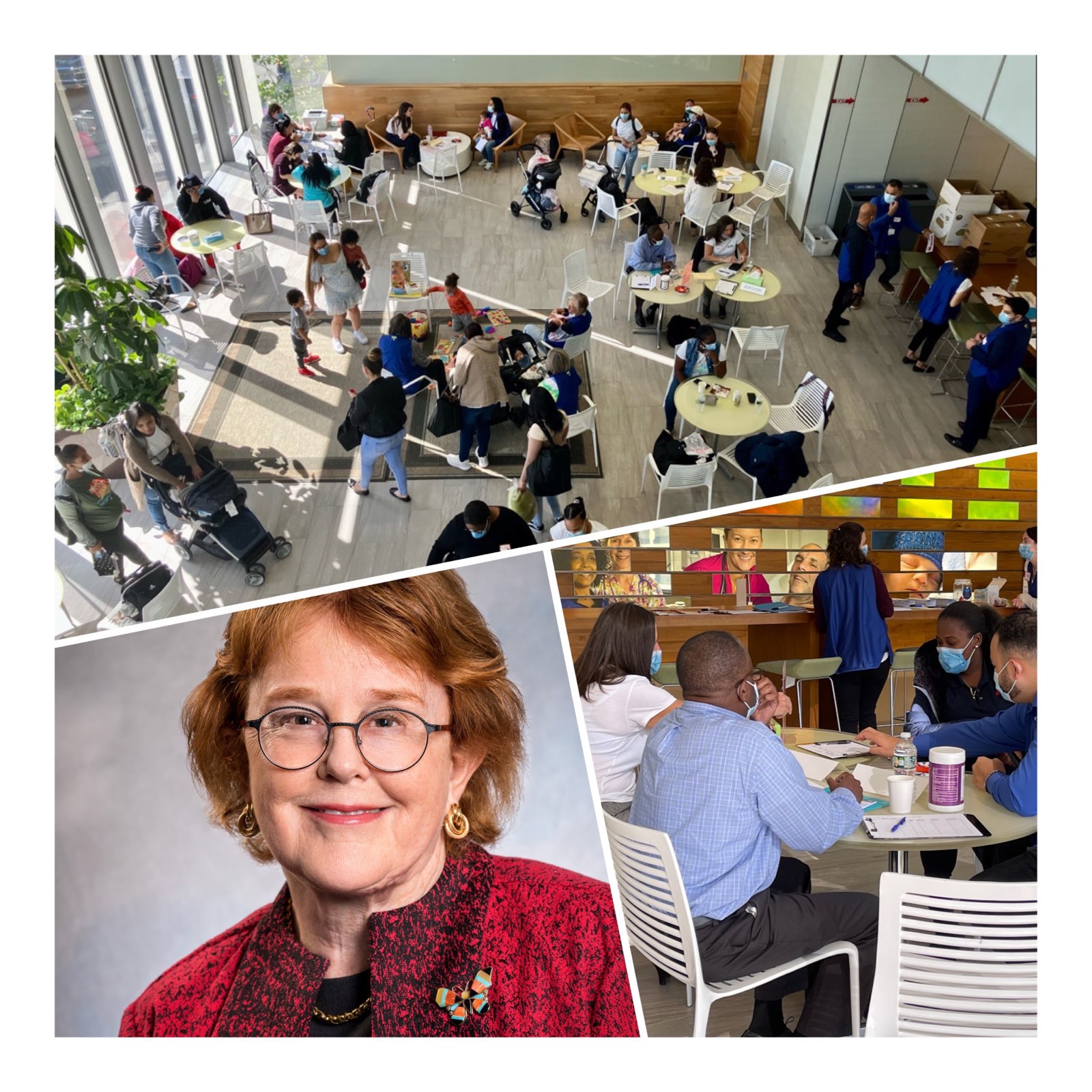 Conrad Mitala from Nunjie Capital Group volunteered at Bridges to Moms Career Day at Massachusetts Brigham and Womens Hospital on October 6 2022